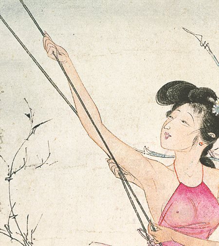 南靖-胡也佛的仕女画和最知名的金瓶梅秘戏图